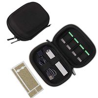 Carrying Case Wallet Holder for JUUL and Other Popular Vapes (Oval)