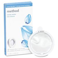 Method Aroma Diffuser Ring Refill, Sweet Water, two Fragrance Discs (00603)