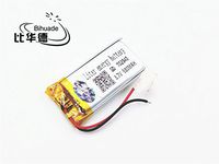 BIHUADE 3.7V 702040 500mah Lithium Polymer Li-Po Rechargeable Battery for DIY Mp3 MP4 MP5 GPS