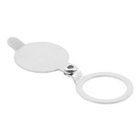 Defender Security S 4791 Privacy Cover, Inside Ring Fits Door Viewers with 9/16 in. Outside Diam. Cylinders, Solid Brass, Bright Nickel Plated Finish, Pack of 1