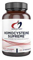 Designs for Health Homocysteine Supreme - Methylation + Homocysteine Support with Folate, B2, B6, Methylcobalamin B12, NAC + TMG (60 Capsules)