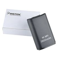 eForCity® 5 Pack Black Rechargeable 3600mAh Wireless Controller Battery Compatible With Xbox 360