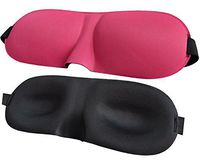 Meta-U 10Pcs 3D Contoured Sleep Eye Mask-Group Activity Organizer's Best Choice (Rose red)