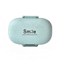 1 Piece Portable Pill Box Medicine Storage Container Pill Cases Square Box by GorNorriss