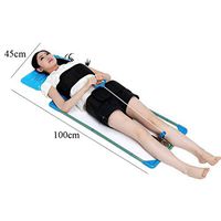 Efficient Traction Bed, Neck Lumbar Traction Device with Inflatable Pillow, Neck Lumbar Exerciser, Relief for Stiffness, Relieves Neck Pain, Neck Curve Restorer, Posture Corrector