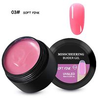 15ml Poly Nail Gel Kit Quick Extension Builder Gel Polish Nail Enhancement Thickening Acrylic Professional Technician Tool Clear Color