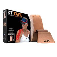 KT Tape Original Cotton Elastic Kinesiology Theraeputic Tape, 150 Precut 10 Inch Strips, Beige