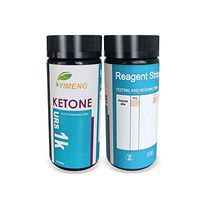 Yimains Ketone Test Strips, 150 Strips per Bottle, Urinalysis Tester Strips for Ketogenic Measurement, Use in Low Carb Diet, Weightloss and Diabetics, 40 Seconds Get Result, Packed 1 Bottle