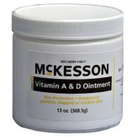 McKesson Vitamin A & D Ointment 13 oz Jars - Case of 12