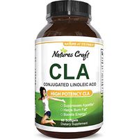 CLA Diet Weight Loss Pills - Women and Men - Pure Conjugated Linoleic Acid - Safflower Oil Fat Burner + Metabolism Supplement – Best Suppress Appetite + Boost Energy + Lose Fast