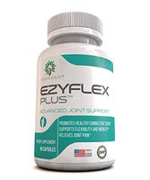 Ezyflex Plus Joint Support Supplement with Glucosamine, MSM, Hyaluronic Acid, Boswellia and 500mg per Serving of Ginger and More. Helps Support Flexibility, Mobility and Joint Comfort. 90 Capsules.