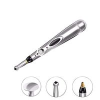 WanzhuanK Acupuncture Laser Magnetic Therapy, Meridian Energy Pen, 3-in-1 Health Body Monitor Meridian Massage Treatment Tool, Waterproof