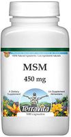 MSM - 450 mg (100 Capsules, ZIN: 510649) - 3 Pack