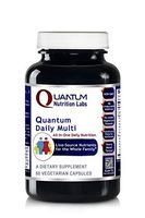 Quantum Daily Multi, 60 Veg caps - All-in-One Daily Nutrients, Live-Source Multi-Nutrients for The Whole Family