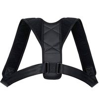 GEMYON Posture Corrector, Shoulder Support Effective Breathable Adjustable Back Brace for Children Man Adult - L