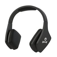 PopClik JUMP! Headphones in Black Lightweight Over the Ear 32 Ohms Impedance