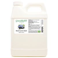 GreenHealth Black Cumin Seed – 32 fl oz (946 ml) Plastic Jug w/Cap – 100% Pure Carrier Oil