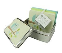 Baby Shower Thank You / Invitation Cards, Envelopes & Tin Keepsake Container – Boy: “Sweet Baby Boy” – 16 Blank Inside Notecards w/ Envelopes, Baby Shower Thank You Cards, Stationery