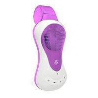 Pyle PWPBT05PU Bluetooth Waterproof Hands-Free Shower Speaker-Phone with Built-in Microphone and FM Radio, Purple