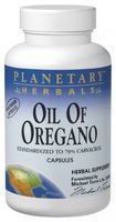 Planetary Herbals Oil of Oregano, May Provide Support To The Immune System,60 Vegetarian Capsules