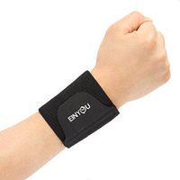 Einyou Wrist Brace - Silicone Pressure Massage Strap - Hand Wrap Guard Protector and Elbow Pain Support Compression Band for Wrist Support - One Size Adjustable