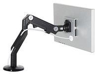 Humanscale M8BB1S Monitor Bracket, Metal, Black, 680 x 140 x 520 cm
