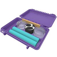 STR8 Brand - Smoking Roll Kit Mini, Watertight, Smell Proof, Lockable, Travel Case (Purple)