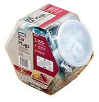 Safety Works 242349 Tru-Guard Pair Foam Ear Plugs in Fishbowl Display