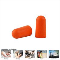 Ultra-Soft Foam Earplugs, Box of 200 Pair - 32dB Highest NRR - Ear Plugs Orange