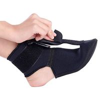 HSRG Foot Drop Brace Night Plantar Fasciitis Sleep Support Corrector, Adjustable Foot Droop Orthosis Ankle Support,S