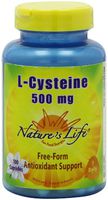 Nature's Life L-Cysteine Capsules, 500 Mg, 100 Count