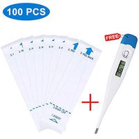 Disposable Digital Thermometer Probe Covers 100 PCS - Oral Rectal Thermometer Covers -Disposable Digital Probe Cover