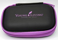 Young Living Eva Case - 10 Oil Case - Fuchsia (Purple)