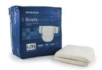 Incontinent Brief McKesson Tab Closure Large / X-Large Disposable Heavy Absorbency (#BRSTRLXL-BG, Sold Per Bag) by McKesson