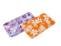 Floral Print Cleaning Cloth in Purple