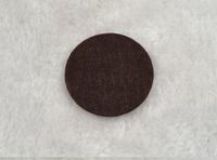 300pcs Felt 40mm Circle Appliques - 8color Upick (Coffee)