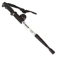 Gigamax(TM) Walking sticks For hike Cane for the elderly Anti Shock Hiking Walking Trekking Trail Poles Stick Adjustable Canes 4-Sections [ Silver ]