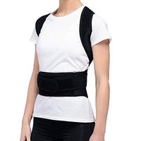 Adjustable Posture Corrector with Steel Plate Brace Support Belt Corset for Men Women Gives Upper Back & Neck Pain Relief