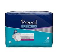 Prevail Breezers Briefs-Waist / Hip 40" - 49" Size Regular Color Lavender - Case of 80