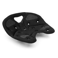 BackJoy SitSmart Fabric Posture Cushions | Lumbar Support for Lower Back Pain | Improve Posture | Car/Office/Hard Surface/Desk Chairs | for Adults (Core Traction, Black)