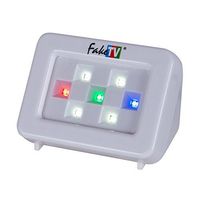 SABRE HS-FTV-7 Home Security TV Light Simulator with Night Sensor - Easy to Use Burglar Deterrent, Similates Real HDTV, Energy Efficient with Always On or Timed Operation - Ideal for Vacation Homes