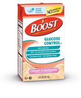Alimed Oral Supplement Boost Glucose Control Strawberry 8 oz. Tetra Brik Ready to Use