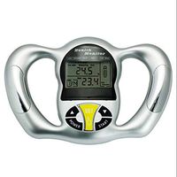 ZYJ Electronic Digital Handheld BMI Fat Gauge - Body Mass Index Analyzer Machine with LCD Display Readout, Handheld 6 Second Accurate Monitor