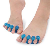 Medical-grade Gel Toe Stretcher & Separator To Provide Cushioning for Straightening Toes, Pedicures, Bunion Relief, Hammer Toe, and Foot Spa Relief & Relaxation
