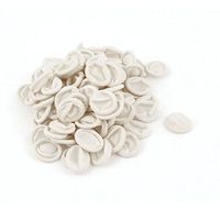 uxcell 100pcs Anti-Static ESD Rubber Finger Caps Cots Protector Cover IC PCB