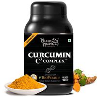 Curcumin Turmeric Root Extract Curcumin C3 Complex® Enhanced with BioPerine® Black Pepper Extract for Better apsorption Anti-inflammatory & Joint Health Supplement - 60 Veg Capsules