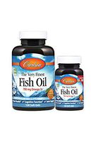 Carlson - The Very Finest Fish Oil, 700 mg Omega-3s, Norwegian, Sustainably Sourced, Orange, 120+30 Soft gels