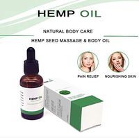 Hemp Seed Oil Drops 2000mg 1 FI OZ Hemp Oil Extract All Natural Drops 100% -Supports Overall Health, Improves Mood, Skin and Hair - Organic Hemp Oil is Rich in Omega 3, 6, 9