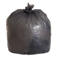 Boardwalk 4046SH  Low-Density Can Liners, 45gal, .95mil, 40w x 46h, Gray (4 Rolls of 25)