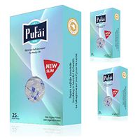 Pufai Ultra Slim Cigarette Filters Tar Blocker Compatible 5mm 6 mm 75 Pieces 3 Boxes Turquoise